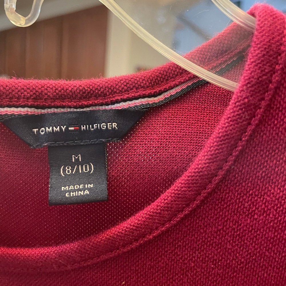 Tommy Hilfiger burgundy dress